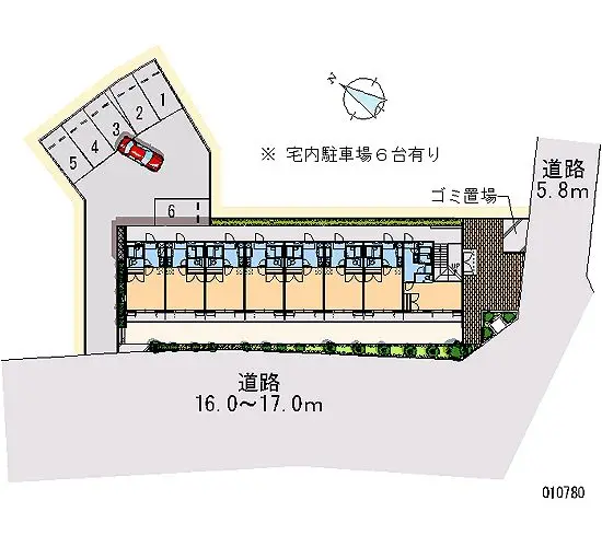 ★手数料０円★川崎市高津区明津　月極駐車場（LP）